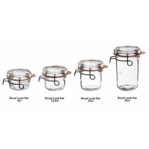 Prix très abordable Bon marché 🧨 Bocal en Verre 35 cl (x6) Lock Eat ✨ 6