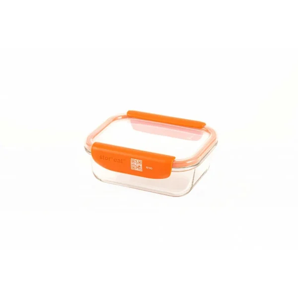 Tout neuf 🎁 Boîte de Conservation Connectée 640 ml Orange Stor’eat Mastrad 😀 prix le plus bas 1