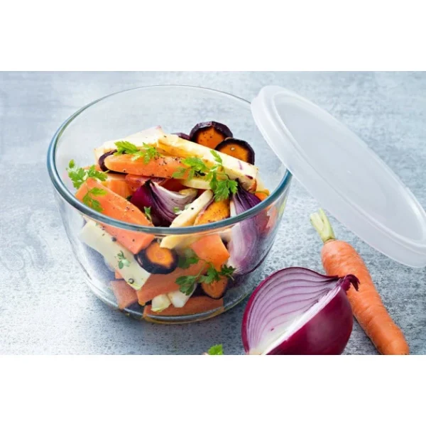 Coupon 🥰 Boîte de Conservation en Verre Ronde 12 cm 0,6 L Cook & Store Pyrex ⌛ soldes pas cher 3