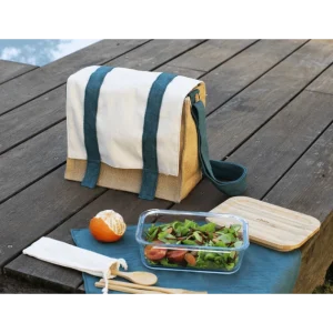 Vente flash 💯 Lunch Bag à Bandoulière avec Set de Table Pebbly 😉 qualité supérieure 7