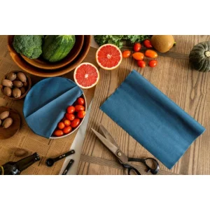 jusqu'à Top 10 🎁 Rouleau Emballage Alimentaire Cire Abeille Bleu 👖 Jeans 93 x 29 cm Nuts 🎁 12