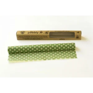 Acheter 🎁 Rouleau Emballage Alimentaire Cire Abeille Pois Vert 30 x 100 cm Pebbly 🎉 achat 7